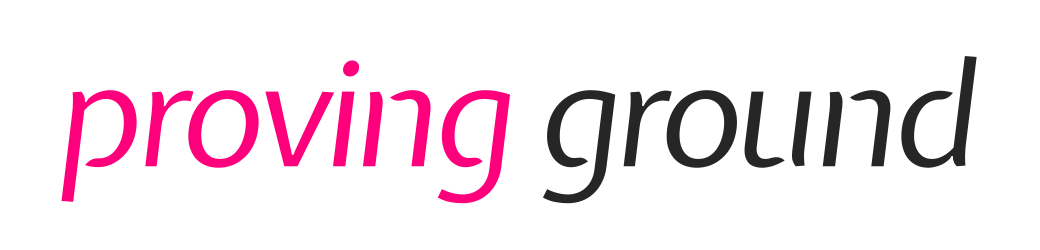 PROVING GROUND logo